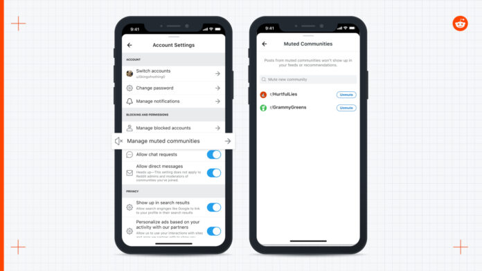 Reddit’s latest feature lets you mute entire communities