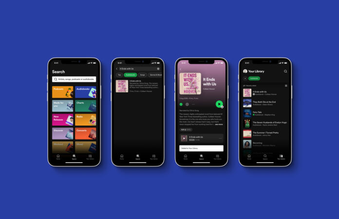 Spotify launches audiobooks to more English-speaking markets outside the US