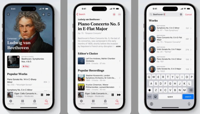 Apple Music Classical is now available to download for everyone