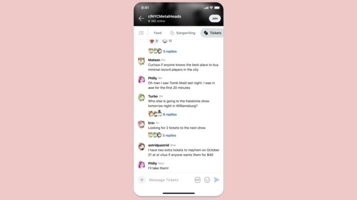 Reddit has been testing channels like Discord to facilitate