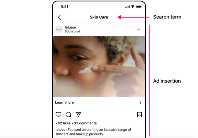 Instagram is adding ads to search results, and is launching